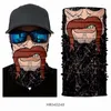 Bandanas 3D pescoço lenço de pescoço Capuz Subindo acessórios de bicicleta Joker Mask Sports Snowboard Balaclava
