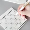 50Sheets Simple Business Schema Planner Memo Pad Can Tear Month Plan Weekly Notebook