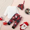Clothing Sets Toddler Boy's Christmas Clothes Letter Print Preemie Outfits Girl Set Teenage Girls Sweatpants Baby Outfit Winter