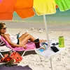 Hooks plażowy parasol taca ogrodowa plastikowe okulary przeciwsłoneczne przekąski na kubek napojów uchwyt na zapasy basenu na patio