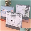 Kalender Custom Logo Desk Wall Kalender bieden ontwerp Draft Customization European and American International Holiday Notes Memo Pa Dhnm1