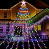 Cordes LED Étoile Guirlande Lumineuse Arbre De Noël 8 Modes Fée Guirlande Lampe Pour Navidad Maison Chambre Décoration De Noël Intérieur Extérieur