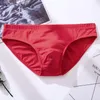 Underpants 3xl duży Szie Man Low talia Prosta bieliznę bawełniana moda oddychająca męskie breify solid cueca calzoncillos wysoka elastyczność