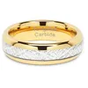 6mm 8mm Gold Polished Inlaid Malachite Steel Tungsten Carbide Ring Men Fashion Wedding Jewelry Gift5102743