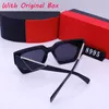 Luksusowe okulary przeciwsłoneczne Designer Trójkąt Wzór męski goggle senior okulary dla kobiet klasyczne okulary przeciwsłoneczne z oryginalnym pudełkiem