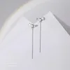 Stud Earrings 2022 Star Tassel Women's Light Luxury All-match Niche Design High-end Fashion