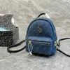 Fashion Denim Bag Frauen Rucksack Mini -Rucks￤cke Frauen kleine Vintage Pack Designer Frau Leinwand Rucksack Handtaschen Geldtaschen Handtasche Handtasche Handtasche