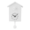 Horloges murales 2022 Horloge coucou - Mouvement Chalet-Style Minimaliste Design moderne