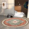 Carpets Moroccan Style Living Room Decoration Round Carpet Large Area Rugs For Bedroom Home Rocking Chair Floor Mat Washable Lounge Rug