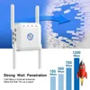 Routers 5G WiFi Extender Wireless Repeater 1200ms Router Booster 24G Lange afstand WI FI Signaalversterker 221103