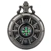 أزياء سوداء الفضة سيلت كوارتز ساعة مع Compass Starry Sky Clock Clock Steampunk FOB NETLACE HAUNGS HAUNGS HAUNGS HISE GIFT USISEX284210227