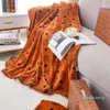 Designer -150x200cm Coperta di flanella Inverno Bambini Adulti Mantieni calde coperte Divano letto Lenzuolo Coperte per ufficio Casa Migliore qualità