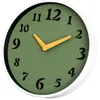 벽시계 현대 디자인 시계 홈 장식 북유럽 스타일 거실 장식 미확인 예술 조용한 금속 시계 선물 선물 Zegary