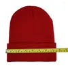 Berets Winter Hat Beanie Plain вязаная осень теплые лыжные манжеты шерсть мягкие слены