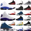 2023 Najnowsze 13 13 13 butów koszykówki Sneakers Męskie damskie czapkę i suknia Red Flint Black Court Purple Playground Lucky Green Trainer Sportsjordon Jordab