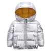 2023 Down Parkas Winter Boys Children Casual Thick Coats Hoodies For Baby Infant Warm Outerwear Toddler Jackets Clothing Girls Kids Tops