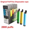 Disposable Device Kits E Cigarette Vape Pen 1600 Hits 36 Colors 1000Mah Battery 6.5Ml Pod Vapor Stick Puffs Xtra Bang