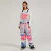 Skiing Pants Winter Nieuwe Ski Broek Vrouwen Bretels Snowboard Waterdicht Winddicht Ademend Kleuraanpassing Een Stuk Sneeuw Mannen