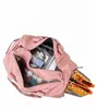 Luxo Lulul Travel Bag Sports Saco de fitness saco seco Separação molhada Treinamento de corpo cruzado de grande capacidade Sacos de armazenamento à prova d'água para acomodar sapatos