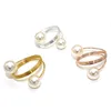 Pearl Napkin Rings Gold Silver Napkin Buckles voor Thanksgiving Christmas Wedding Dining Table Decor