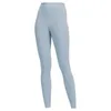 LU-911 pantalones de felpa de concha cálida, mallas para mujer, pantalones de Yoga, traje deportivo, medias de retención de calor de cintura alta