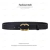 Fashion Brand Belt Men Women Luxury Designer Leather High Quality Letter Buckle Belt Lady Jeans Dress Belts Multiple colors Width 3.0cm