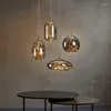 Pendant Lamps Net Red Bedside Chandelier Girl Light Luxury Long Line Personality Art Full Of Stars El Bar Glass Small