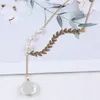 Pendant Necklaces Square/Rice/Keshi Freshwater Pearl Necklace For Female Jewelry