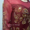 Casual Dresses 2022 Ankomst Muslimsk mantel Mandala Flower Rhinestone Dress Plus Size Kjol Party