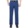 Men's Jeans jeans Autumn Winter high-waisted elastic business casual trousers mens plus size men T221102