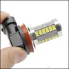 Car Bulbs 2Pcs H11 Led High Power Bbs 5630 33Led Pure White Fog Head Tail Driving Car Light Bb Lamp 12V H8 33 Smd Ce Drop Delivery 2 Dhm9G