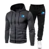 Tracksuit Autumn Winter Brand Men Starter New Printed Hoodie Set Fleece Zip Sweatshirt disual sweatpants sportswear y2211