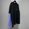 Sudaderas con capucha de talla grande para hombre, ropa de verano de estilo polar bordada y estampada con cuello redondo y algodón puro de calle fr2g