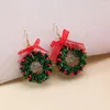 Juldekorationer ornament Xmas tr￤dkrans ￶rh￤ngen glad f￶r hem 2022 g￥vor dekor ￥r 2023