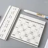 50Sheets Simple Business Schema Planner Memo Pad Can Tear Month Plan Weekly Notebook