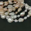 Strand Wholesale20qty Секции стиль подлинный пресноводный жемчужный браслет растяжка 5-6 мм 10-12 мм