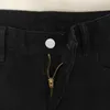 Dżinsy męskie jeansy męskie 2021 Chude szczupłe proste spodnie nowe modne czarne młodzieżowe spodnie uliczne