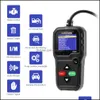 Diagnostiska verktyg ODB2 Konnwei KW680 Bil Diagnostiskt verktyg OBD2 Motivskanner Bättre AD410 Motor Fat Code Reader Scan OBD 2 Scanner D DHXL3