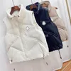 Piumino da donna Giacca invernale Outdoor Moda da donna Classico Casual Caldo sia per uomo che per donna Cappotto caldo ricamato Gilet di lusso