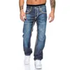 Jeans voor heren Rechte jeans Heren Hoge taille Jean Lente Herenkleding Boyfriend Jeans Streetwear Cacual Designer Losse denim broek Broeken T221102