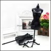 Manequin 4pcs2 Blackadd2 Mannequim de WhiteFemale para Doll/Monster/BJD Roupas DIY DIY Presente de anivers￡rio F1nky Drop Deliver