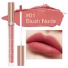 Lip Gloss Matte Liquid Lipstick Eenvoudig te kleuren Langdurige Lipgloss P8DD