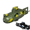 Motore ad alta velocità Telecomando 3311M Modello 6CH Simulazione Mini RC Barche elettriche Sottomarino Bambini Giocattoli per bambini Regalo