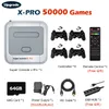 Portable Game Players Super Console X Pro Retro Video TV Box HD WiFi Вывод двойной системы встроенный 50000 с.