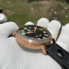 Avanadores de pulso Aceto de aço SD1903S 46,5 mm de tamanho de bronze sólido de tamanho grande relógio super luminoso C3 Crown exclusivo Crown 200m Diving Men