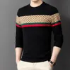 Męskie damskie projektanci swetry litery pullover men długie rękaw aktywne bluzy haft haftowy ubrania zimowe azjatyckie ubrania