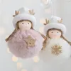 Dekoracje świąteczne poroża dziewczyna wisiorek anioł ozdoby ozdobne dekoracje drzewa dekoracja domu