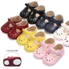 Новая детская девочка Sandales Newborn First Walkers Bebes Летни