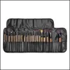 Makeup Brushes Wholesale Cosmetics Brushes Gift Bag Of 24 Pcs Makeup Brush Sets Professional Eyebrow Powder Foundation Shadows Pince Dhhwn