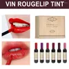 Brillant à lèvres arrivée vin rouge Style coréen teinte bébé rose pour les femmes maquillage liquide rouge à lèvres lèvres cosmétique TSLM1